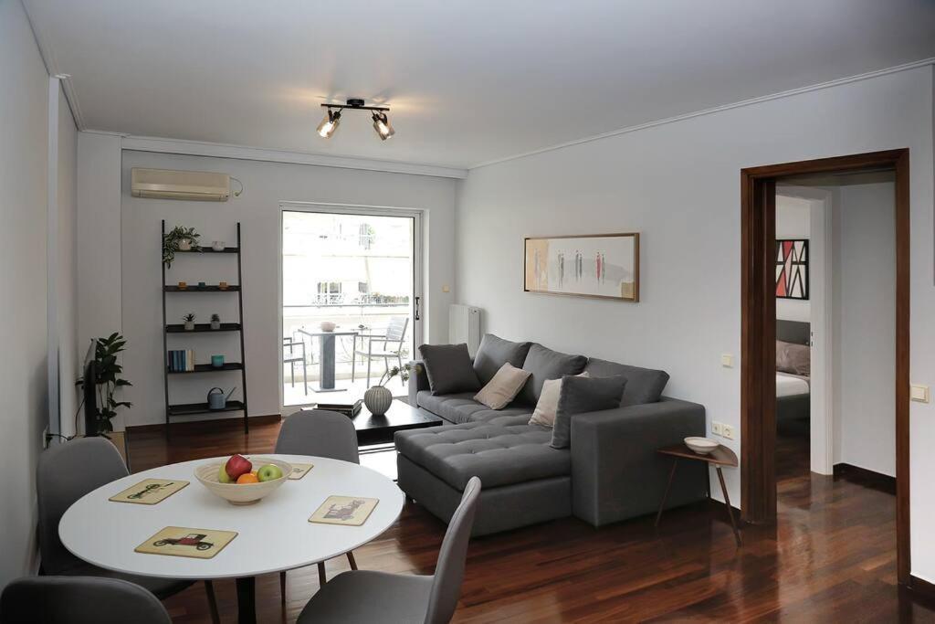 Charming Apartment Near Center Athen Exterior foto